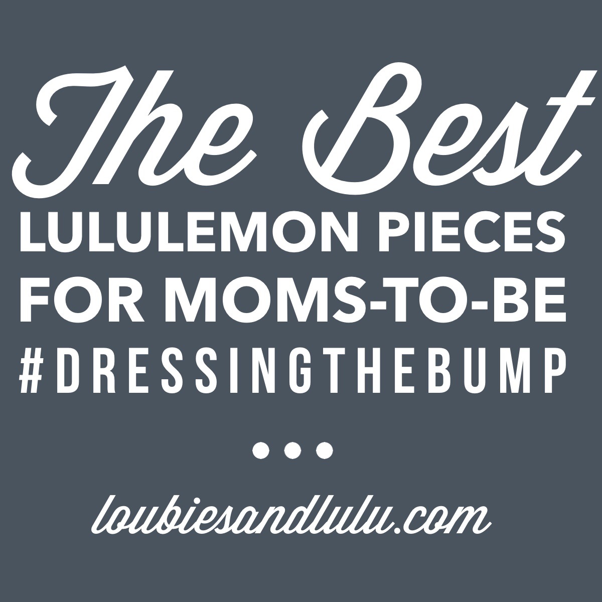 Best Lululemon Pieces for Pregnancy - can you wear Lululemon while