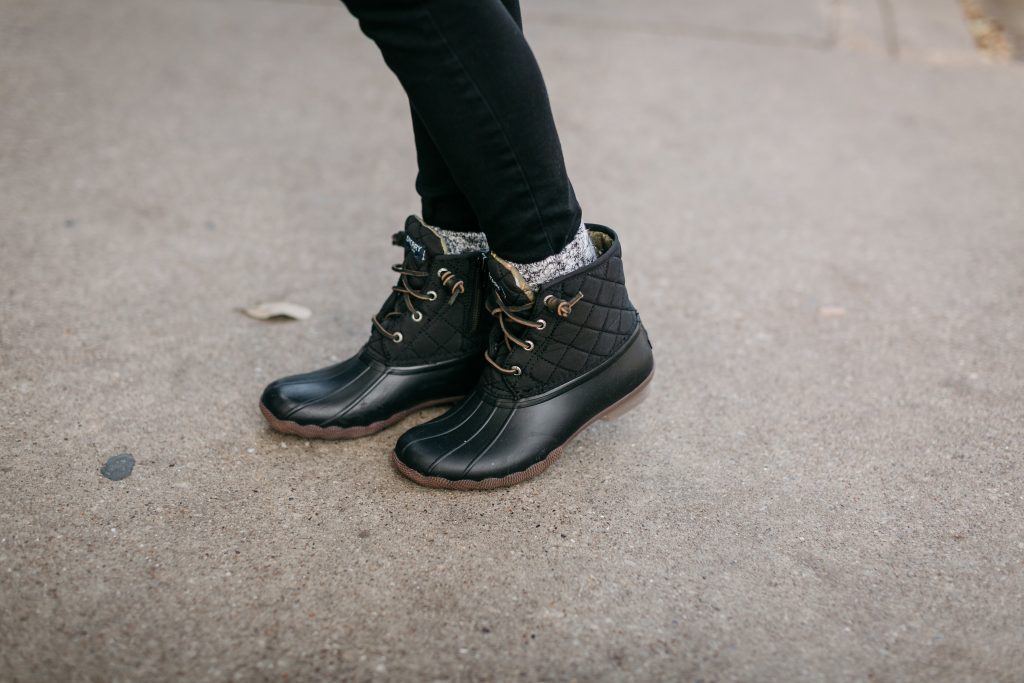 How to style Sperry Duck Boots