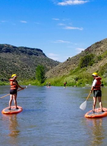 SUP Stand Up Paddle Boarding on the Rio Grande with New Mexico River Adventures!