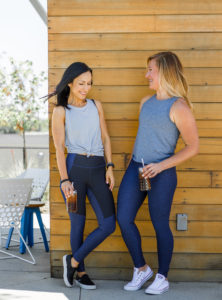 Whole30 Dallas Duo Coaching, outdoor voices leggings and tank tops