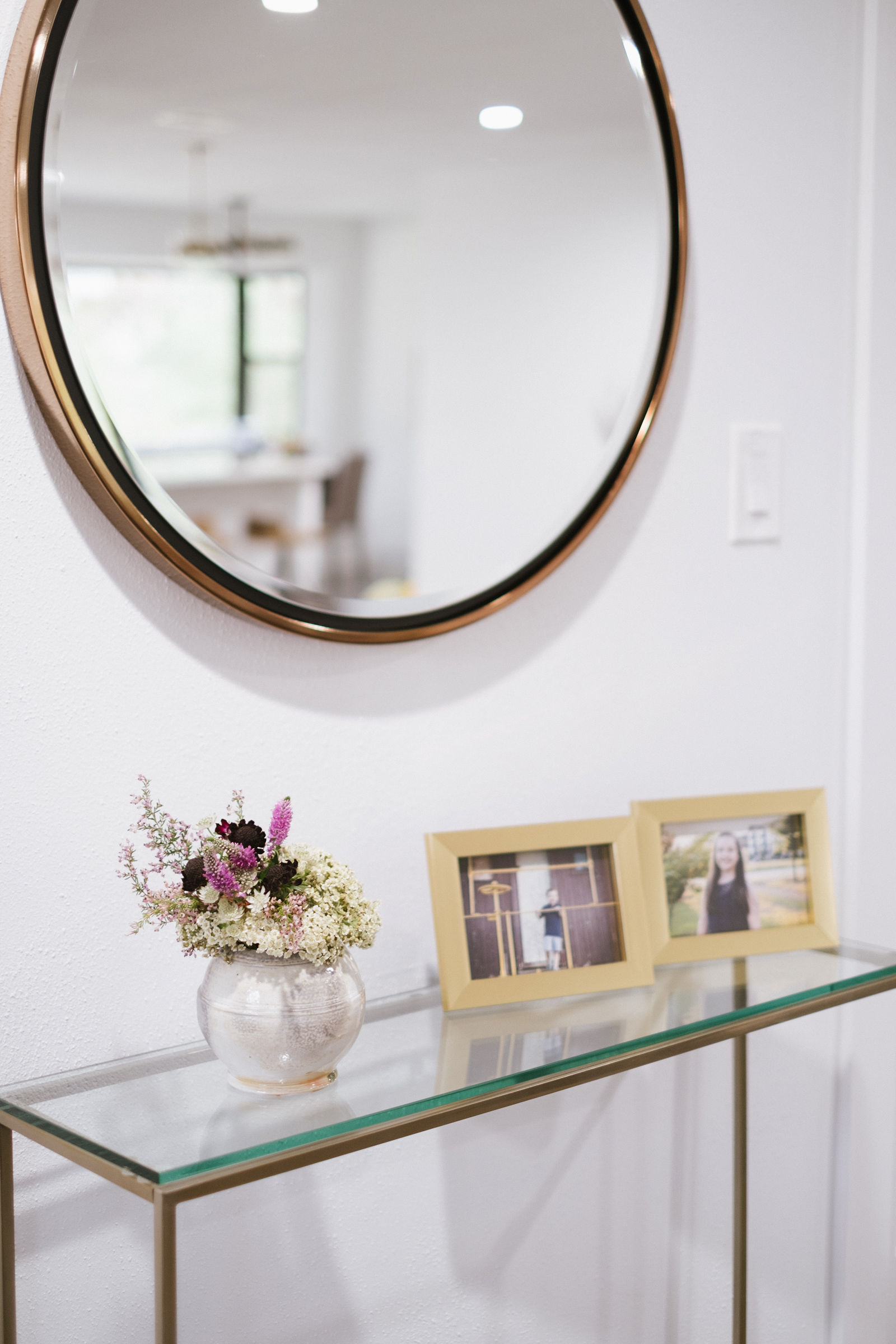 Holly and Martin Wais Mirror, how to style a small entry way space