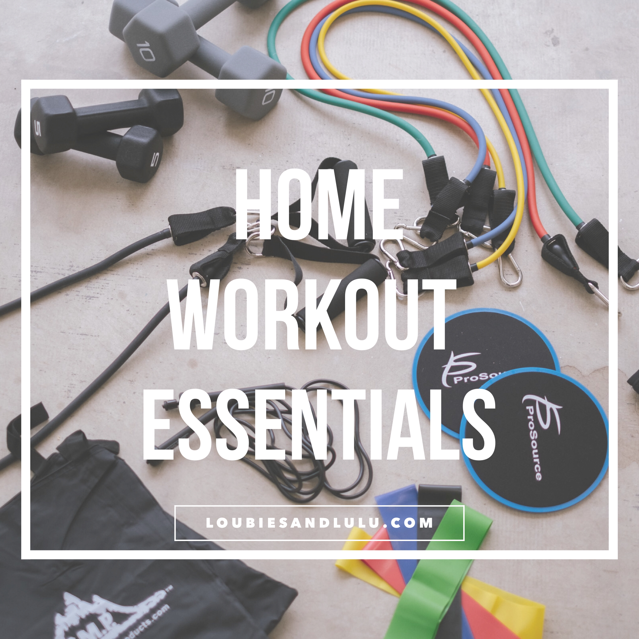Home workout kit with Walmart