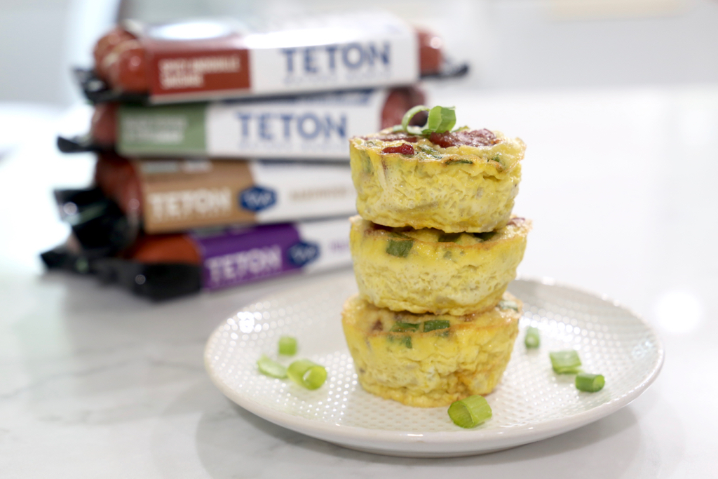 Easy Whole30 Sausage and Egg Muffins with Teton Waters Ranch Sausage and Vital Farms Eggs 