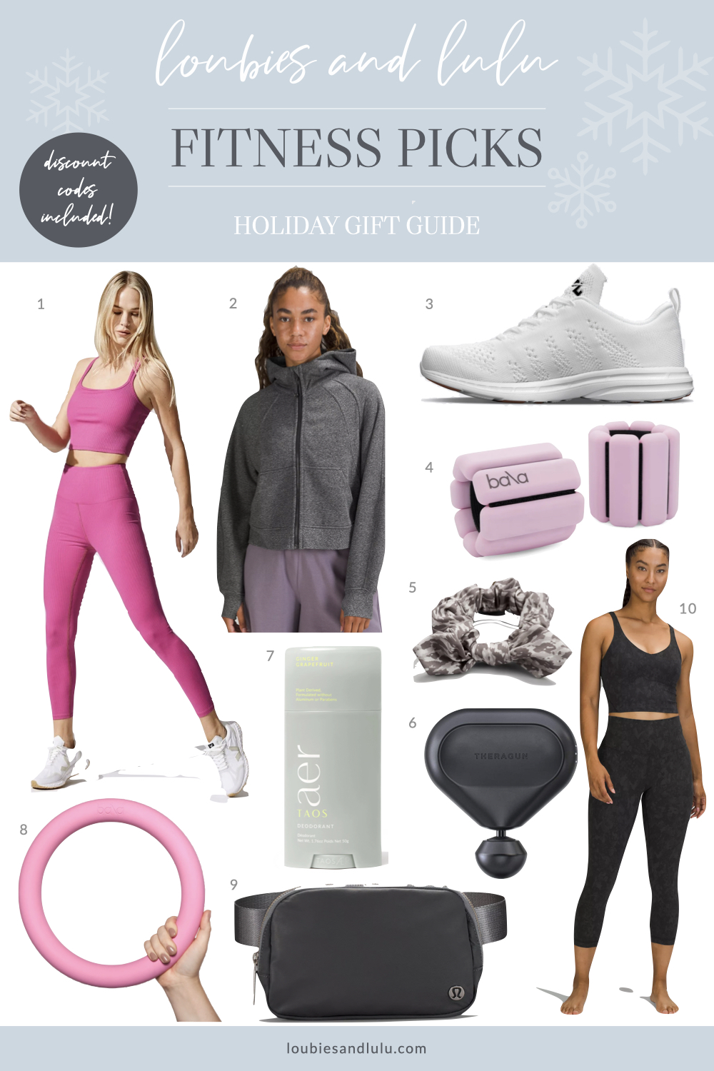 Fitness for Her Gift Guide 